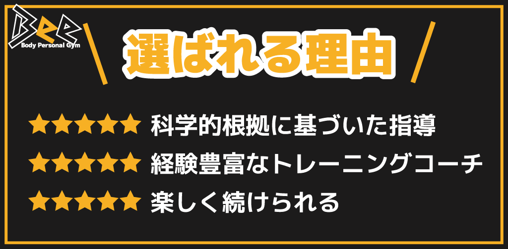 Beeが選ばれる理由